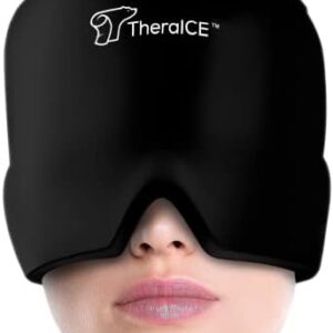 TheraICE Migraine Headache Relief Cap, Hot & Cold Therapy Hat, Migraine...