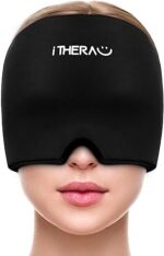 iTHERAU Migraine Ice Head Wrap, Headache Relief Hat & Migraine Cap Cold...