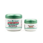 PhysAssist Foot Pain Cream Combo 4 oz jar + 1.5 oz, Soothing Relief for...