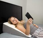 Kӧlbs Bed Wedge Pillow with Memory Foam Top | Chic Jacquard Cover | Wedge...